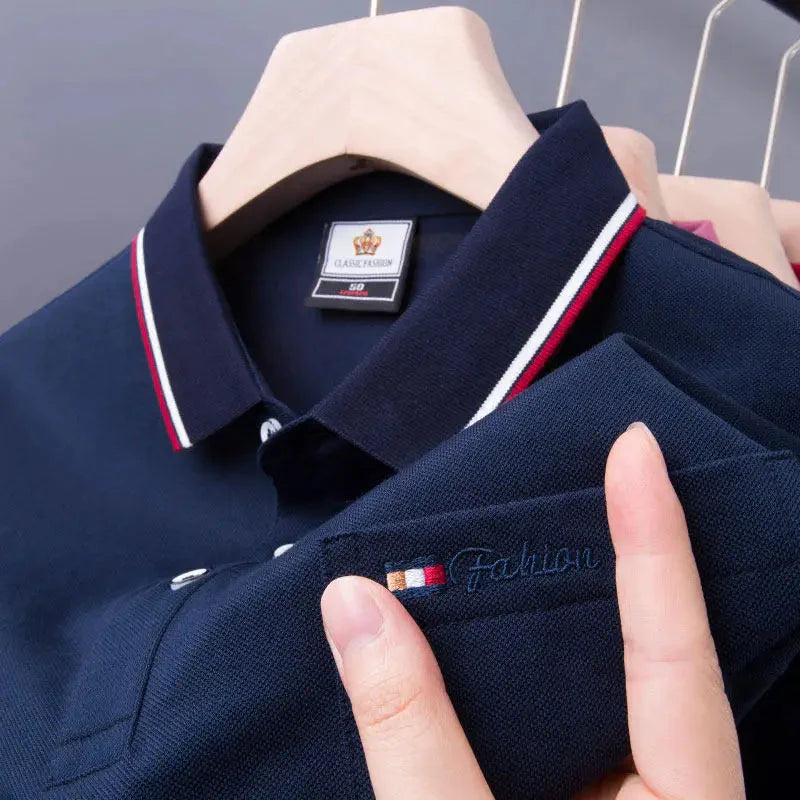 Slim Fit Casual Tops Men's pocket Polo Shirts (Pack of 4)