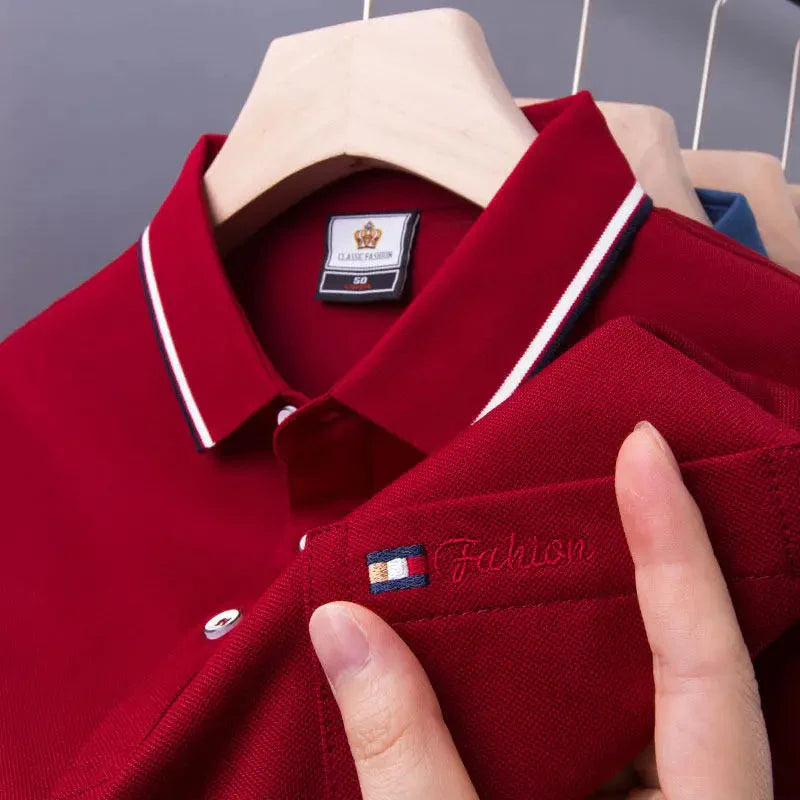 Slim Fit Casual Tops Men's pocket Polo Shirts (Pack of 4)